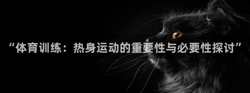 bbin视讯下：“体育训练：热身运动的重要性与必要性探讨”